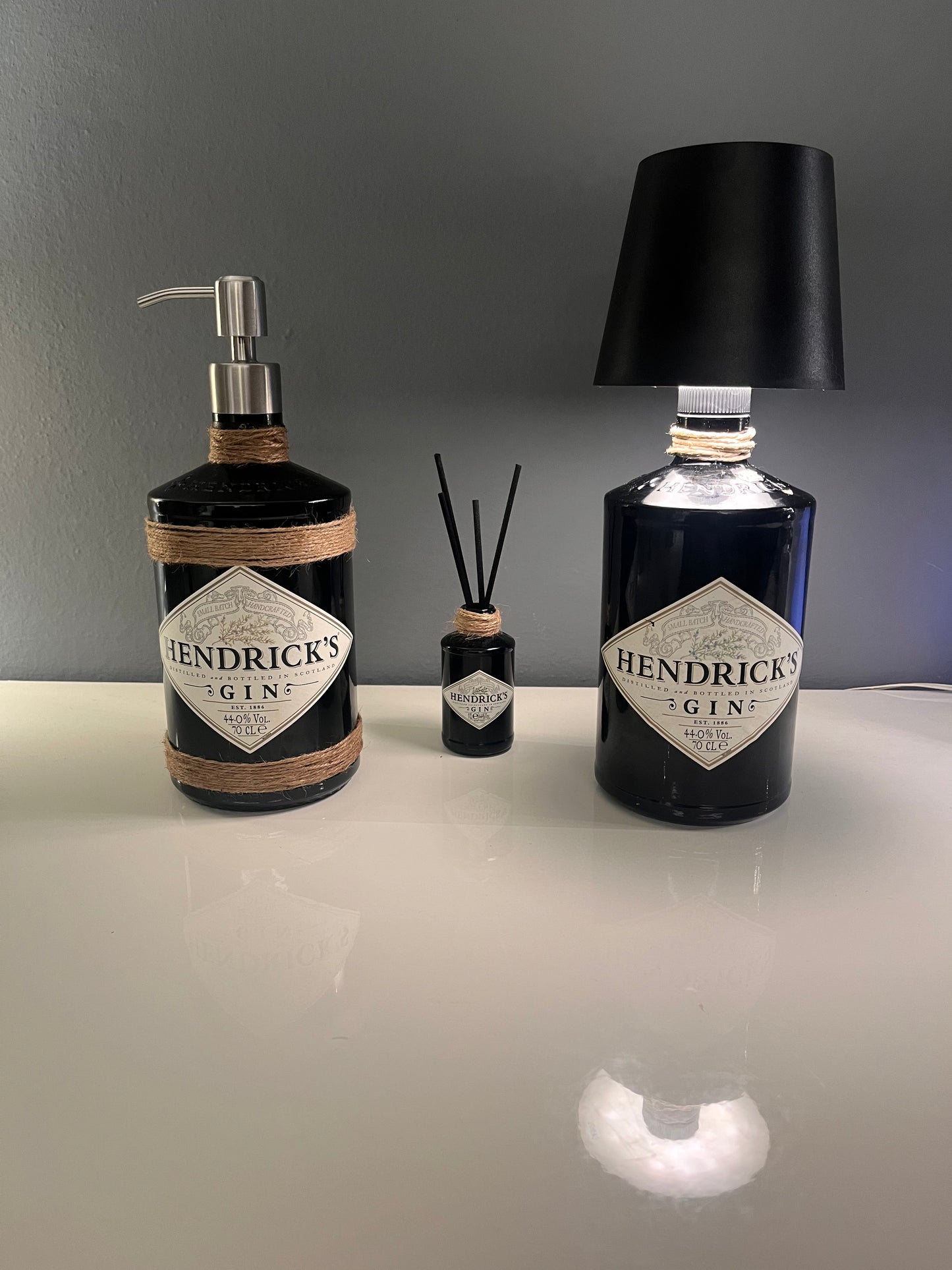 Hendrick's Gin lamp