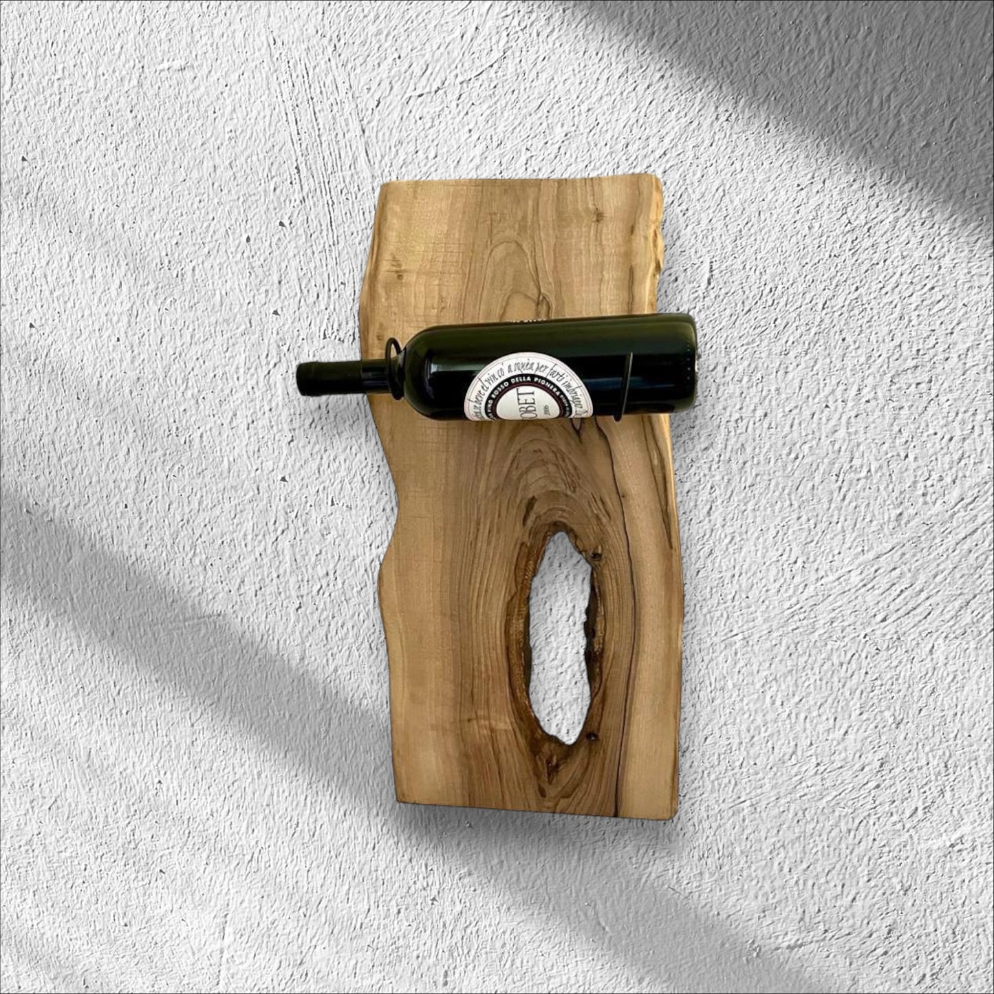 Wooden bottle holder L