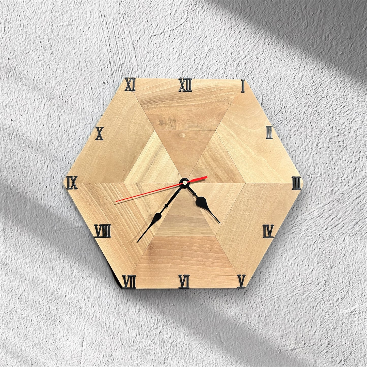 Walnut Wooden Clock B